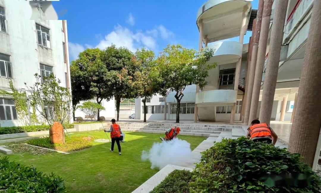 潮阳林百欣中学,后溪中学,已开展!_进行_校园_病媒