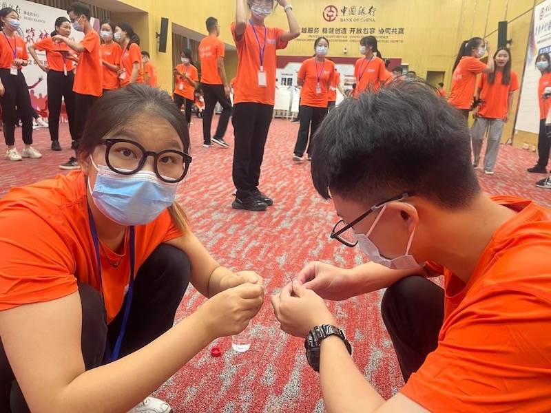 【青春中行·筑梦飞翔】中国银行湖北分行新员工入职拓展培训_训练_职业_武汉