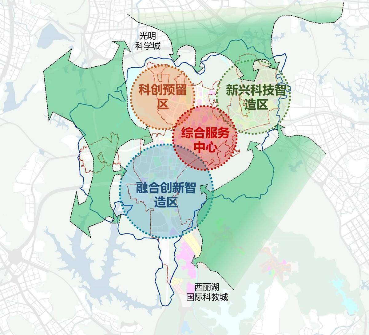 深圳市寶安區石巖科創城,優化職住關係,完善公共文化服務體系,融入