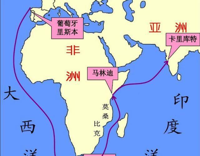 葡萄牙人在开辟新航路后,听说东非有一个基督教国家,也就是非常感兴趣
