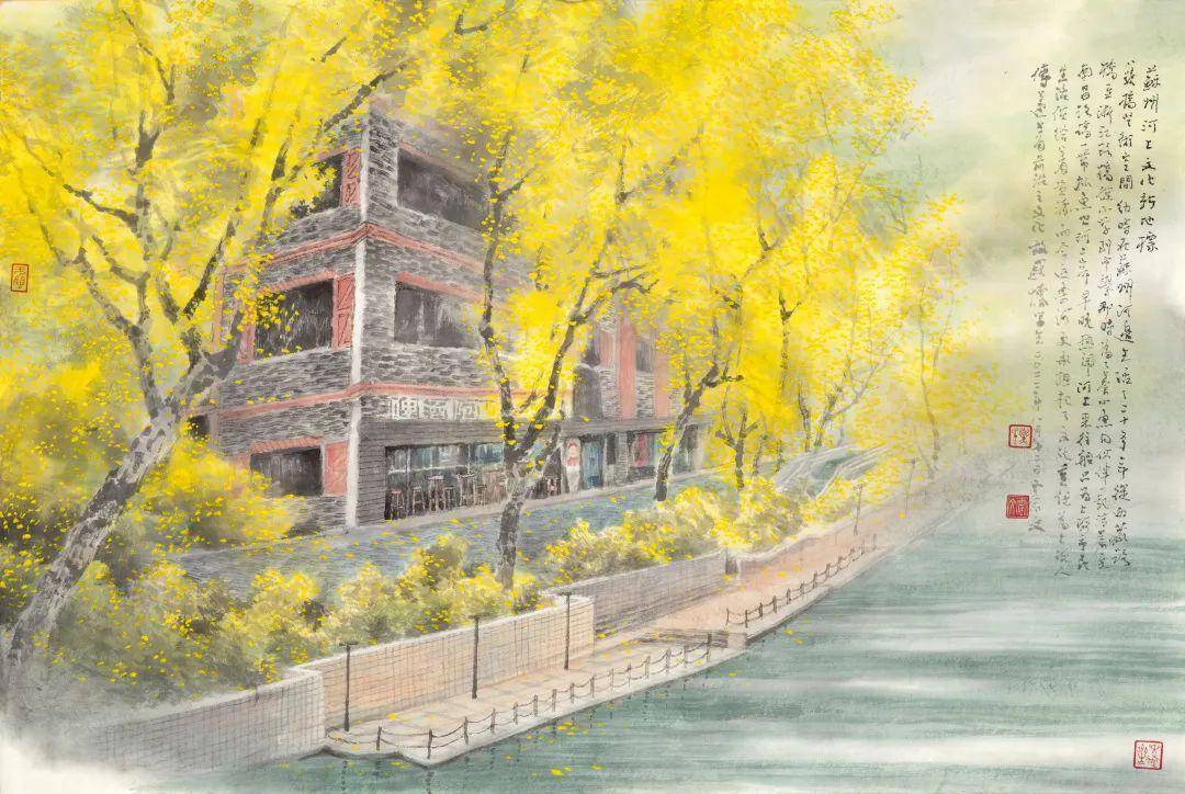 为苏河留影，乐震文、张弛夫妇画出对上海无尽的爱意