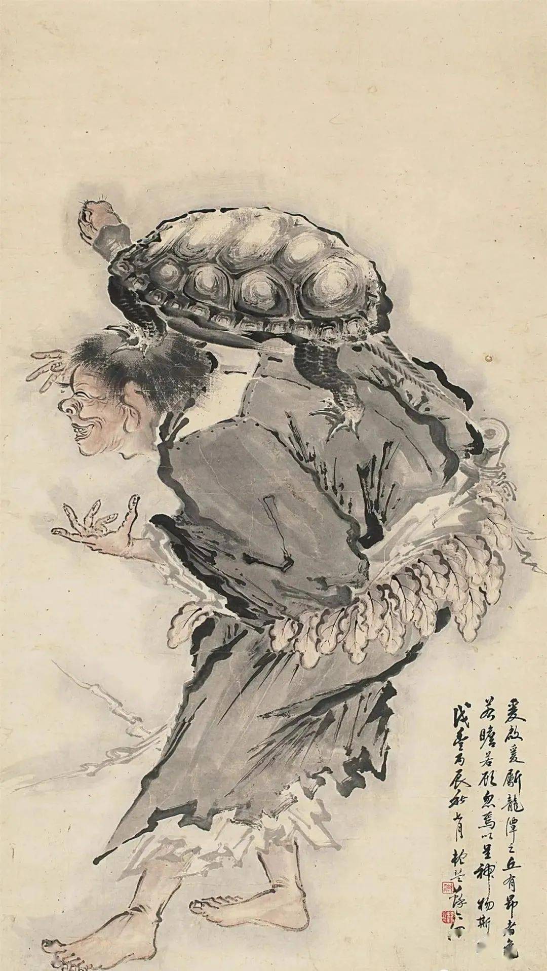 这大写意人物,丝丝入扣,笔笔传神_苏六朋_生活_市井