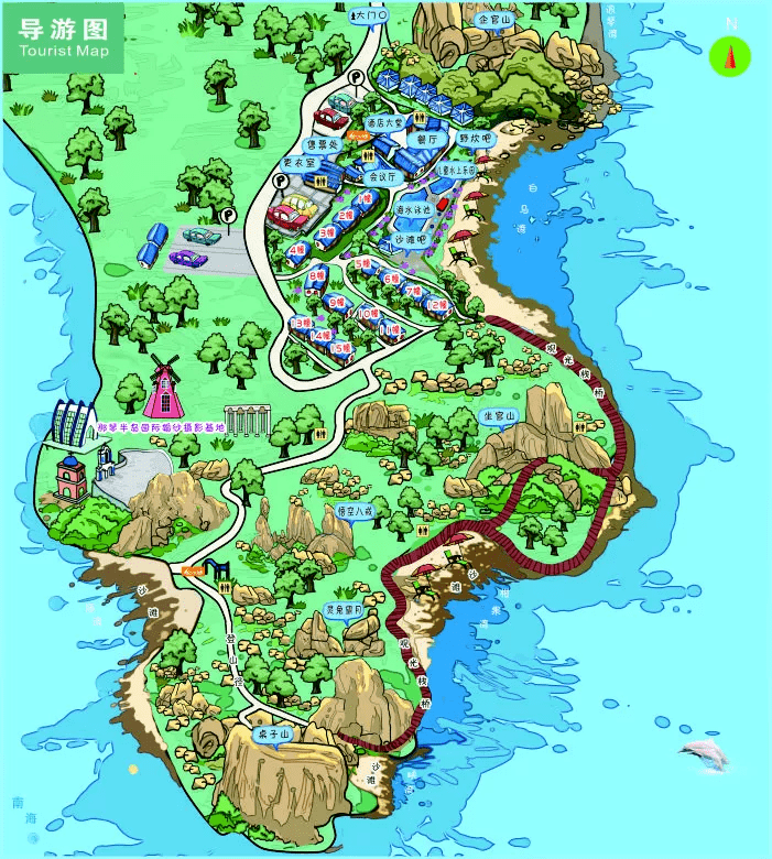 快来打卡小众网红圣地那琴半岛_海滩_活动_地质