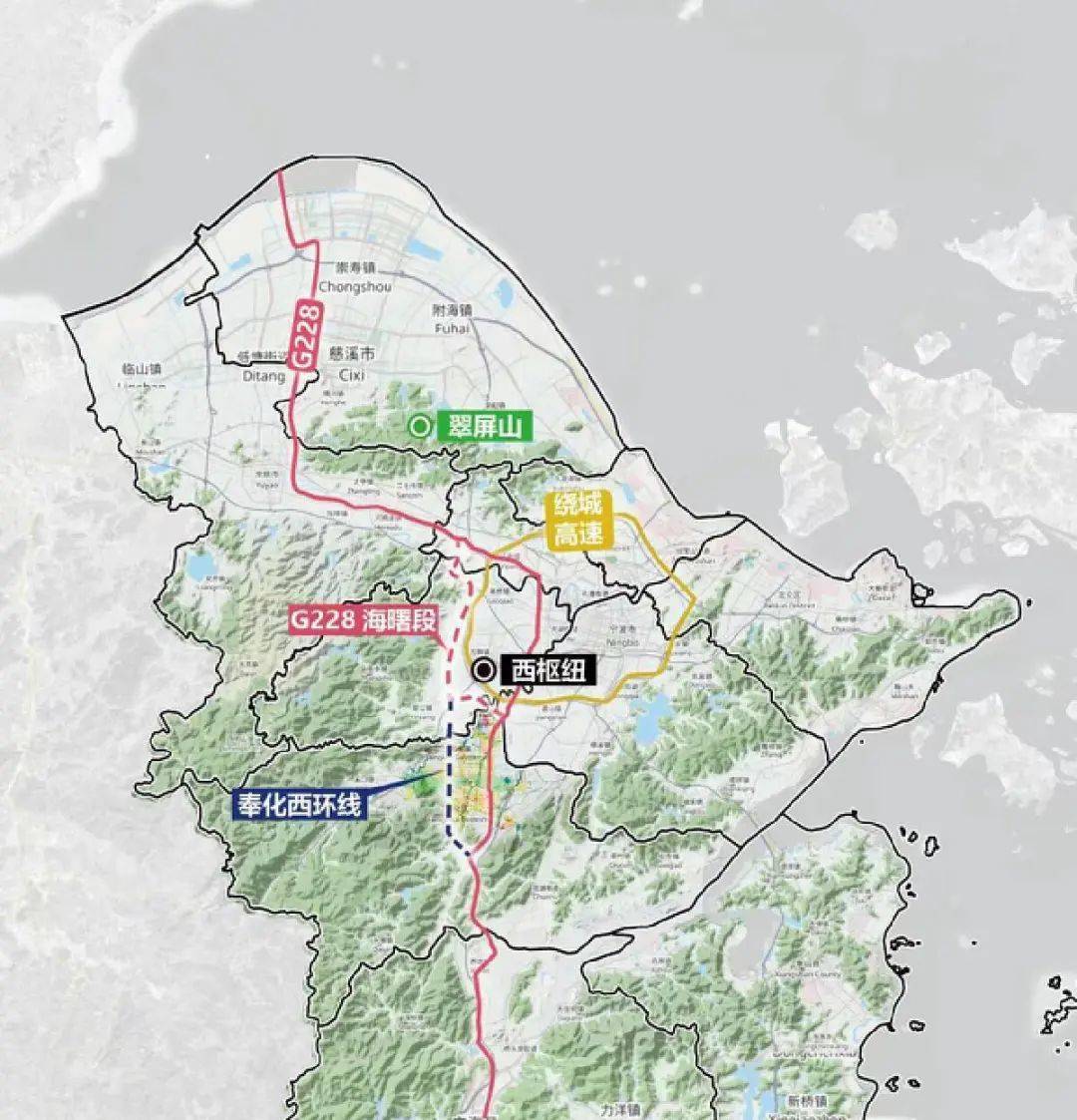 g228国道余姚段规划图图片