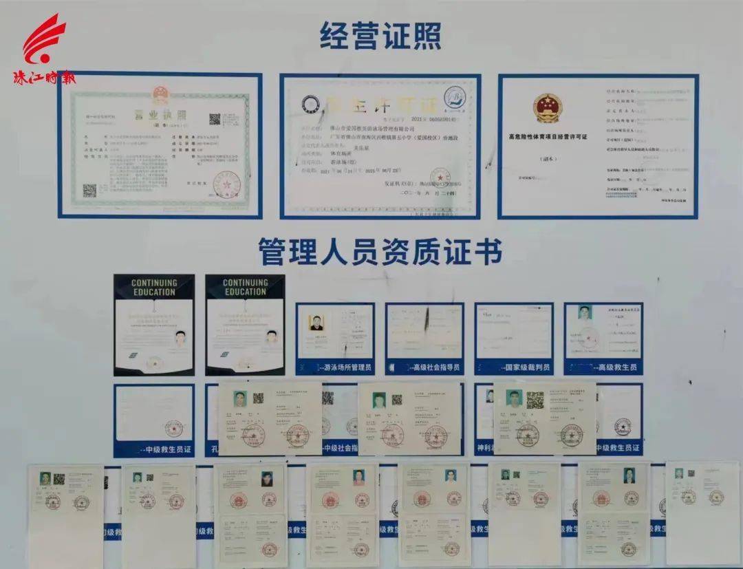 高级救生员证图片