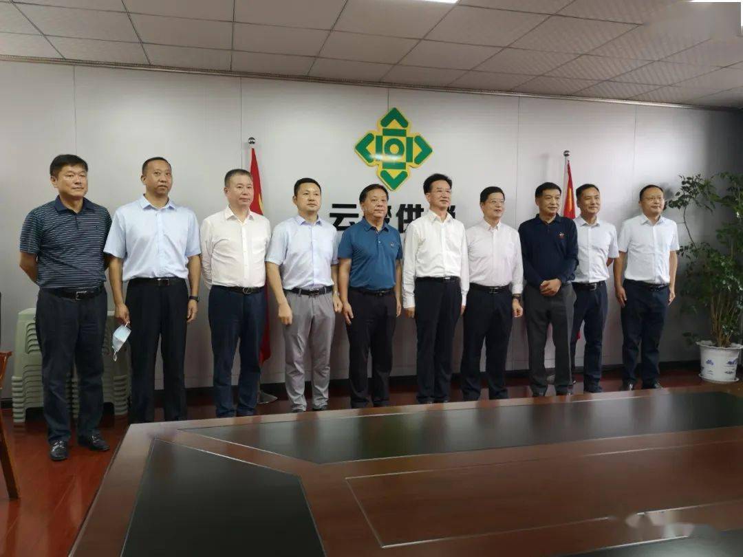 省供销社党组书记,主任曹松来云梦县调研_建设_综合_发展