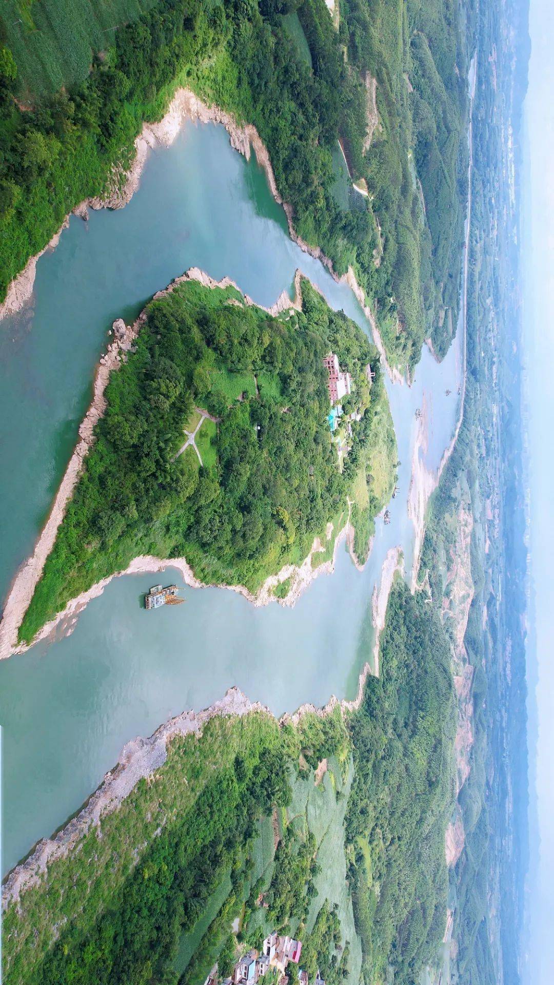 距市区仅半小时车程,这个红水河"蓬莱洲",不问时光唯有"归隐"_钉子