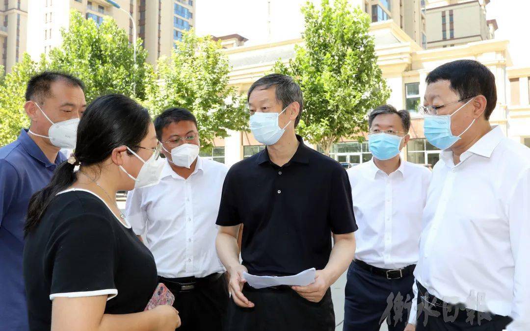 吴晓华在枣强县检查疫情防控工作时要求:以快制快,安全有序,迅速扑灭