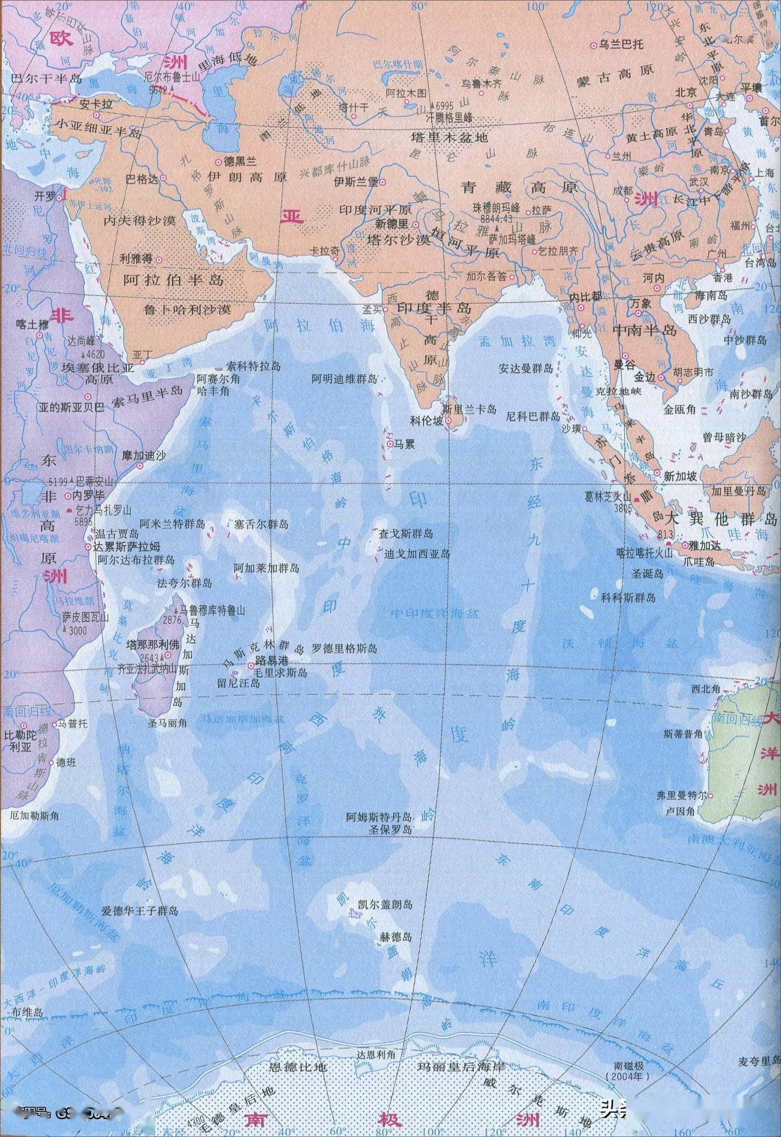 塔斯曼海地理位置图片