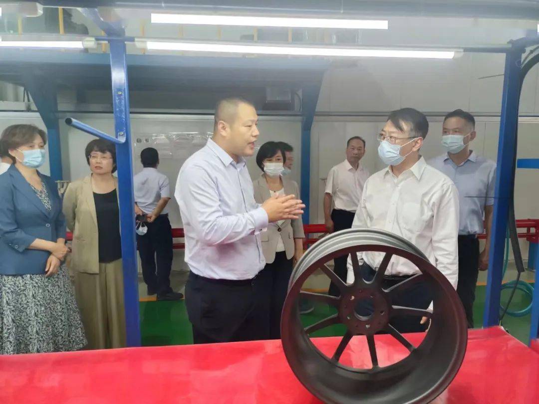 省商务厅党组书记,厅长王振利带队到长葛循环经济产业