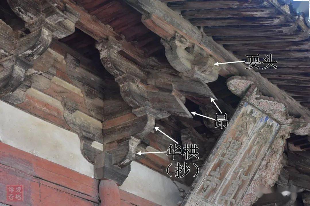 山有木兮木有枝 - 早期大木作建筑中的双抄双昂_柱头铺作_相关_东大殿
