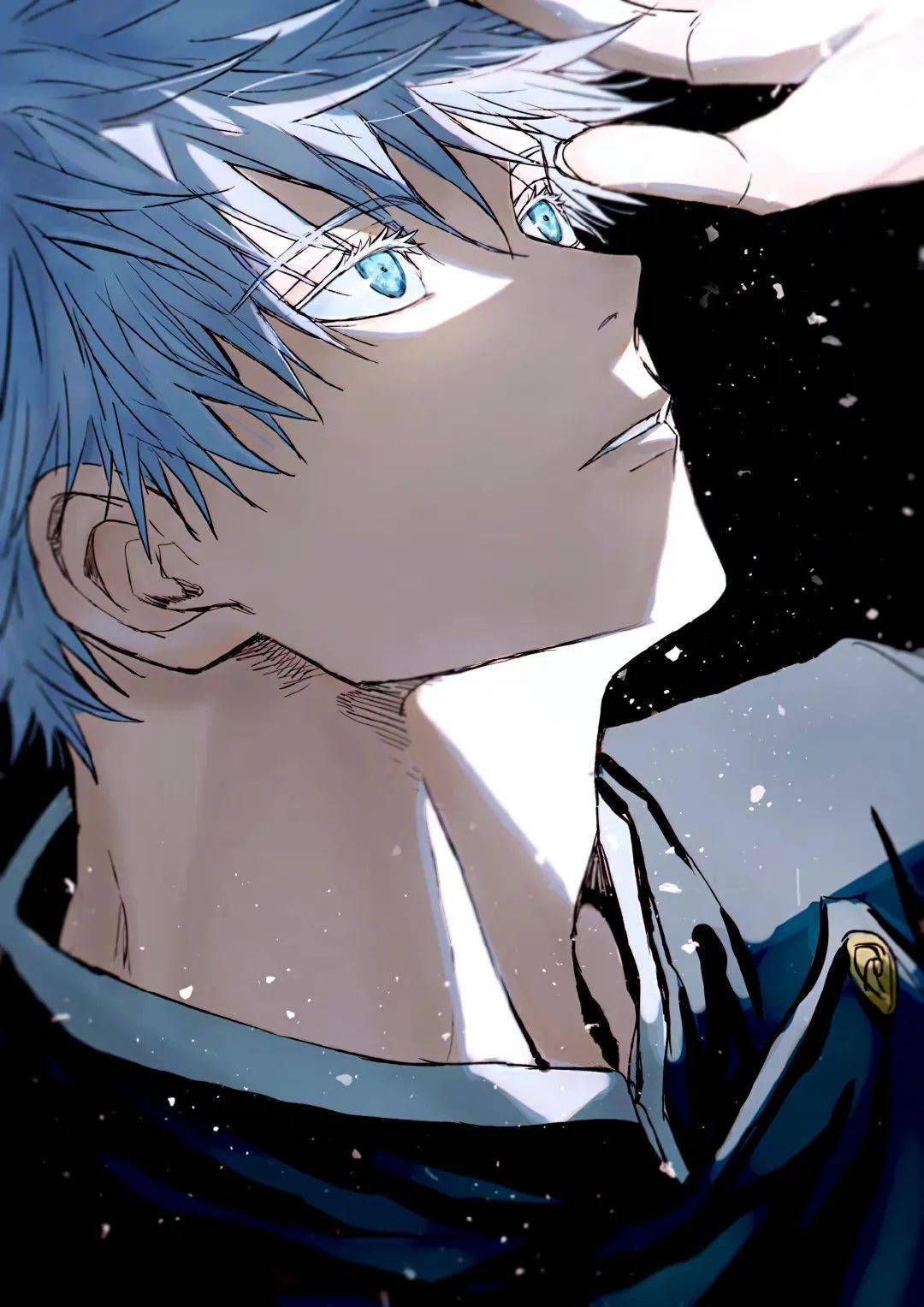 【动漫壁纸】《咒术回战》五条悟真的帅我一脸_悟真_帅我_壁纸