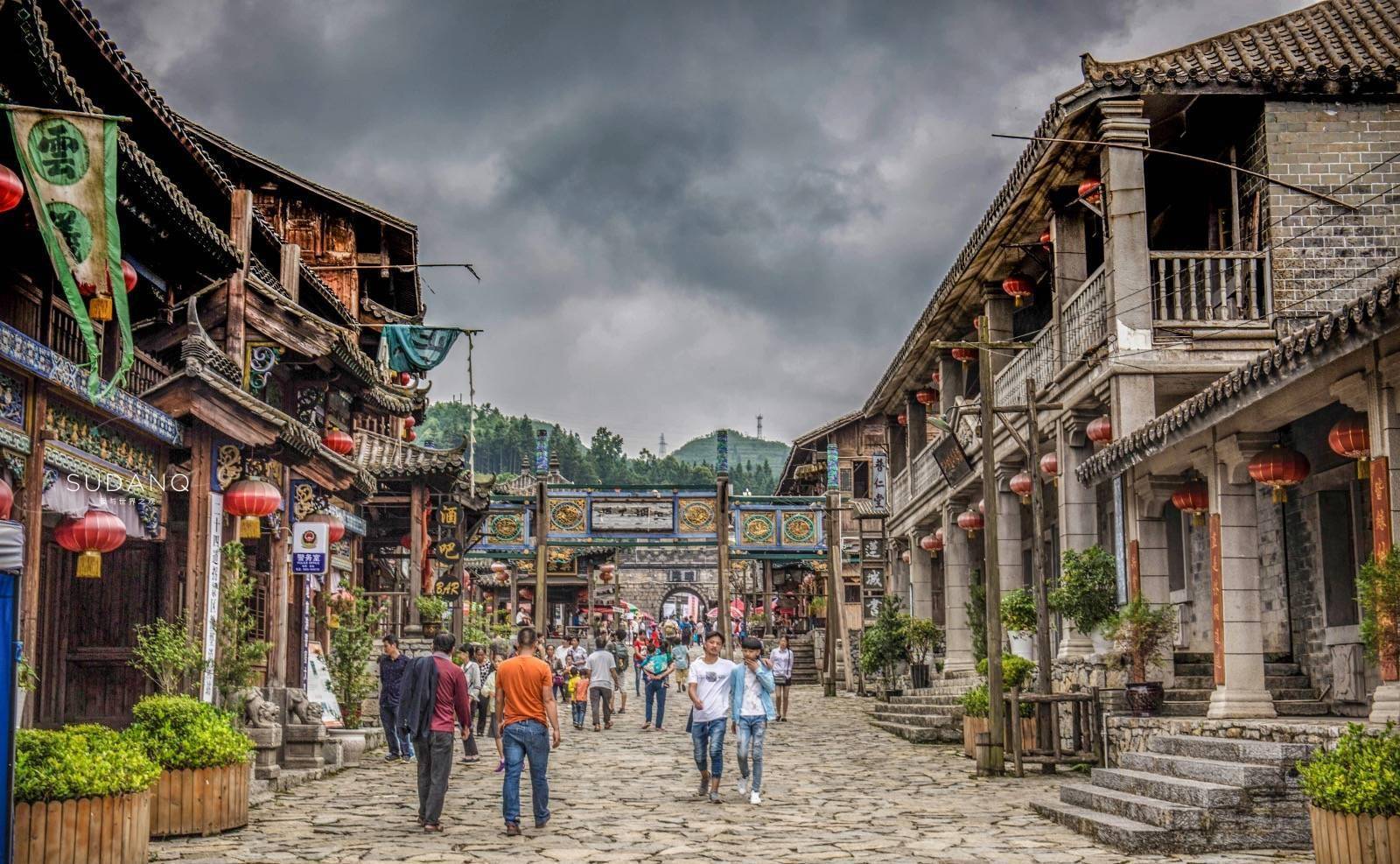 "的一座古城,藏在群山环抱中,自驾黔西南不可错过_安南_晴隆县_历史