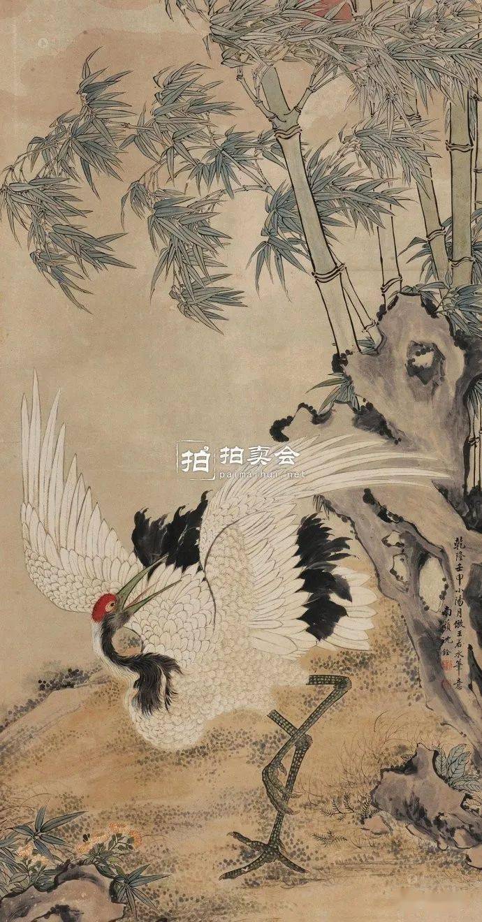 名品视界】清代沈铨花鸟画作品欣赏_搜狐网