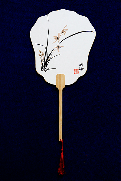 笔墨画廉洁 团扇送清风_活动_鹿城区_洁风