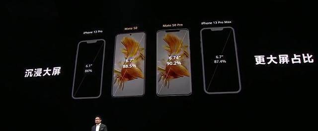 iphone13promax與華為mate50pro對比:這一波華為的勝利_醜劉海_機身