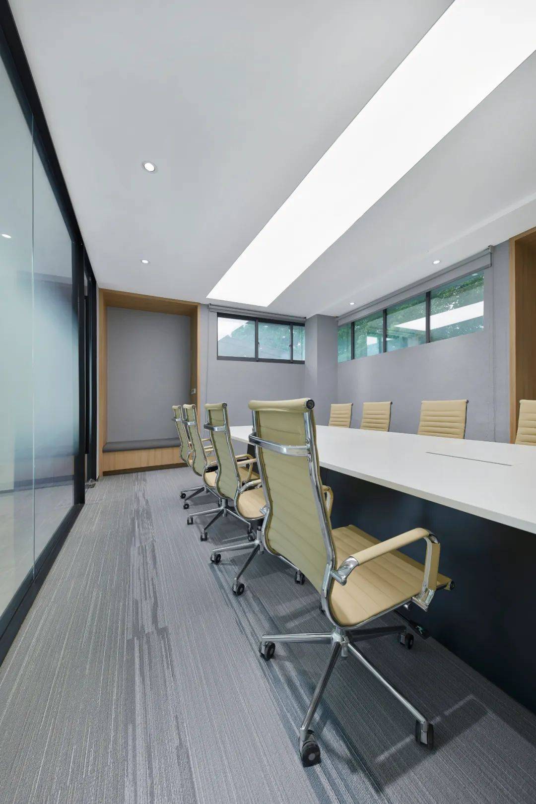 【厂房办公室装修】大匠激光-以现代简洁之风,打造理想之地_空间_工作