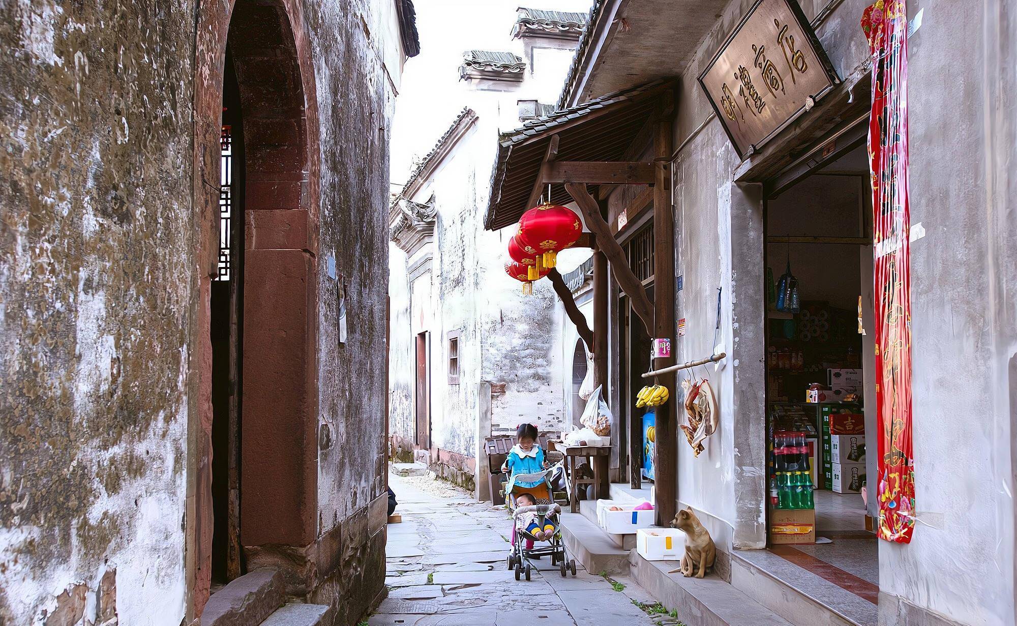 千年古村唐模，中国历史文化名村，被誉为“中国水口园林第一村”