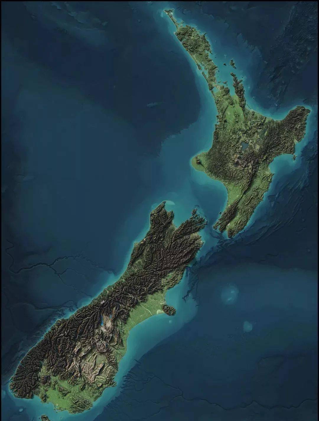 【地理观察】高清3d地图,感受世界地形地貌起伏!17种(不常见)地貌!