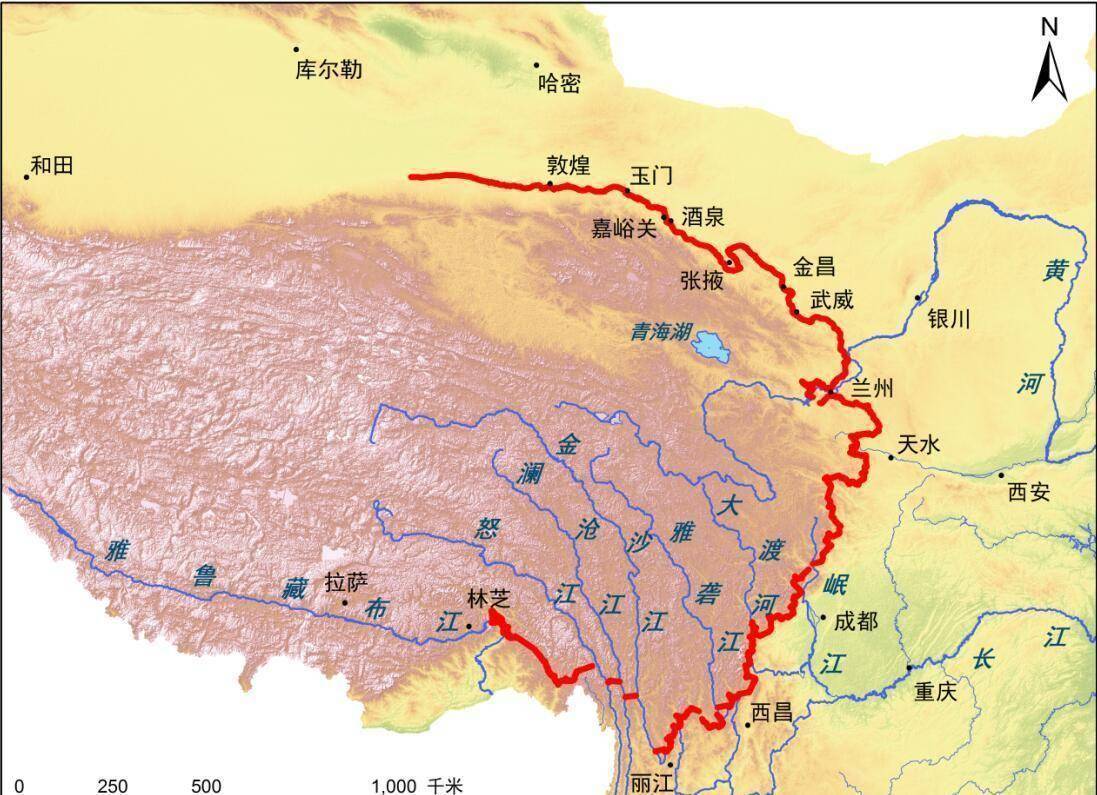 雅鲁藏布江水电站地图图片