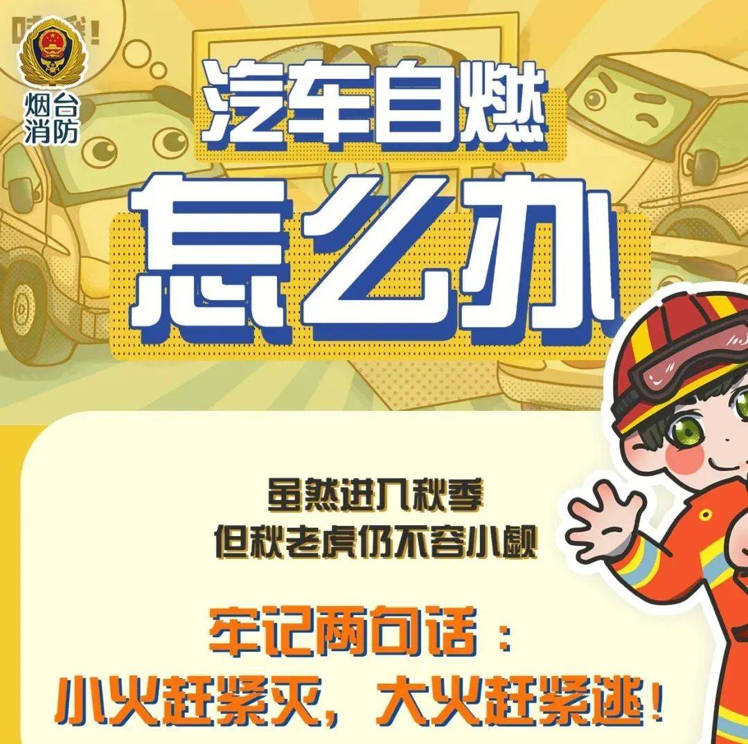 汽车起火怎么办?小火赶紧灭!大火赶紧逃!_郑皓文_审核_@qq