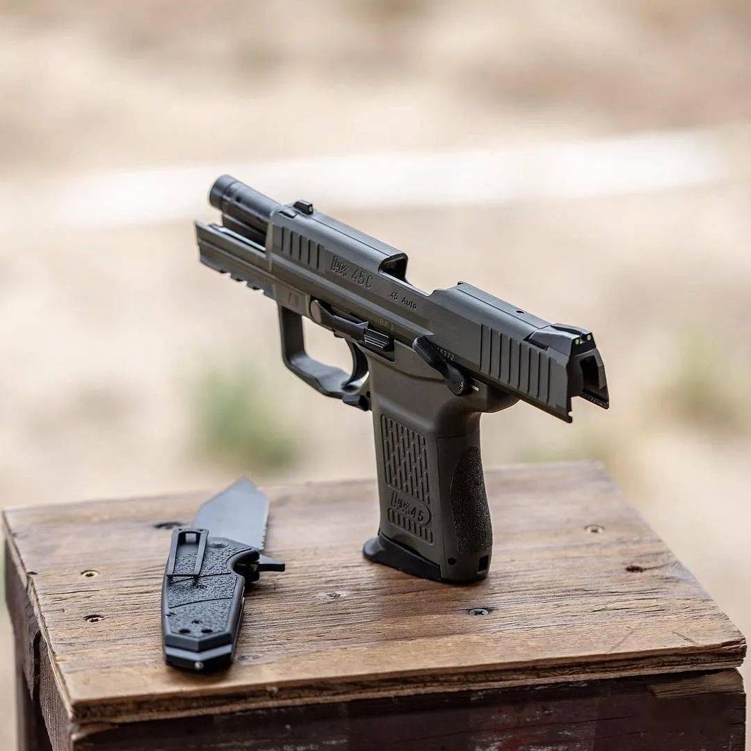 【强力干将】hk公司hk45/hk45c手枪美图欣赏_火器_视频_战术