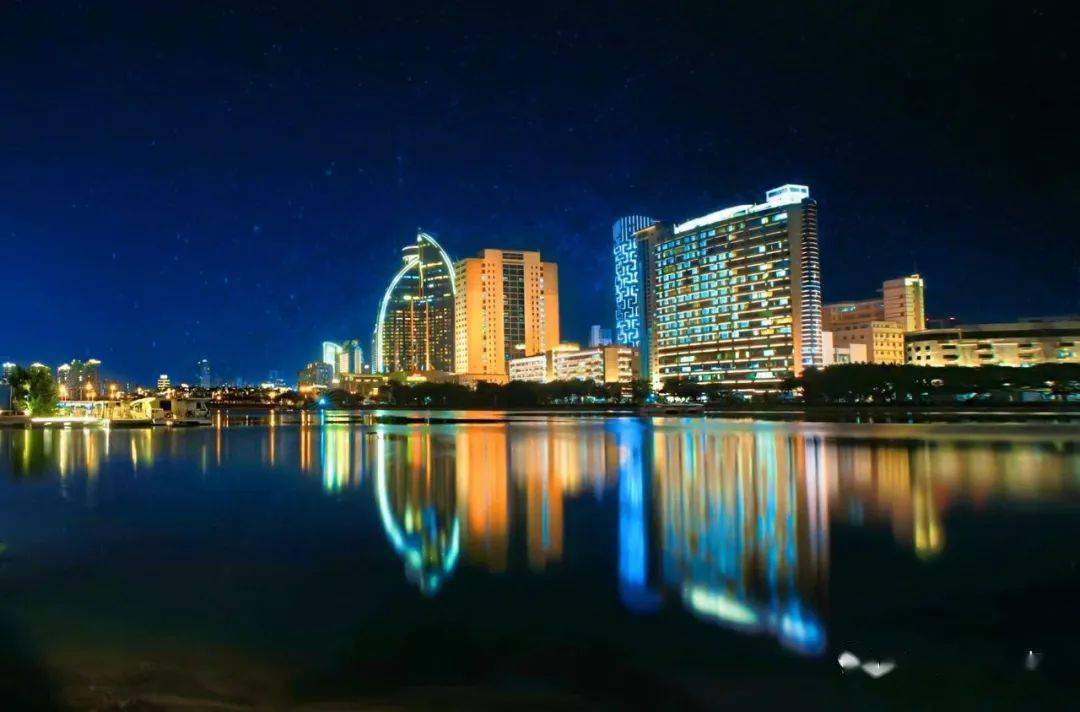 白鹭洲夜景彩_厦门_搜索_休闲