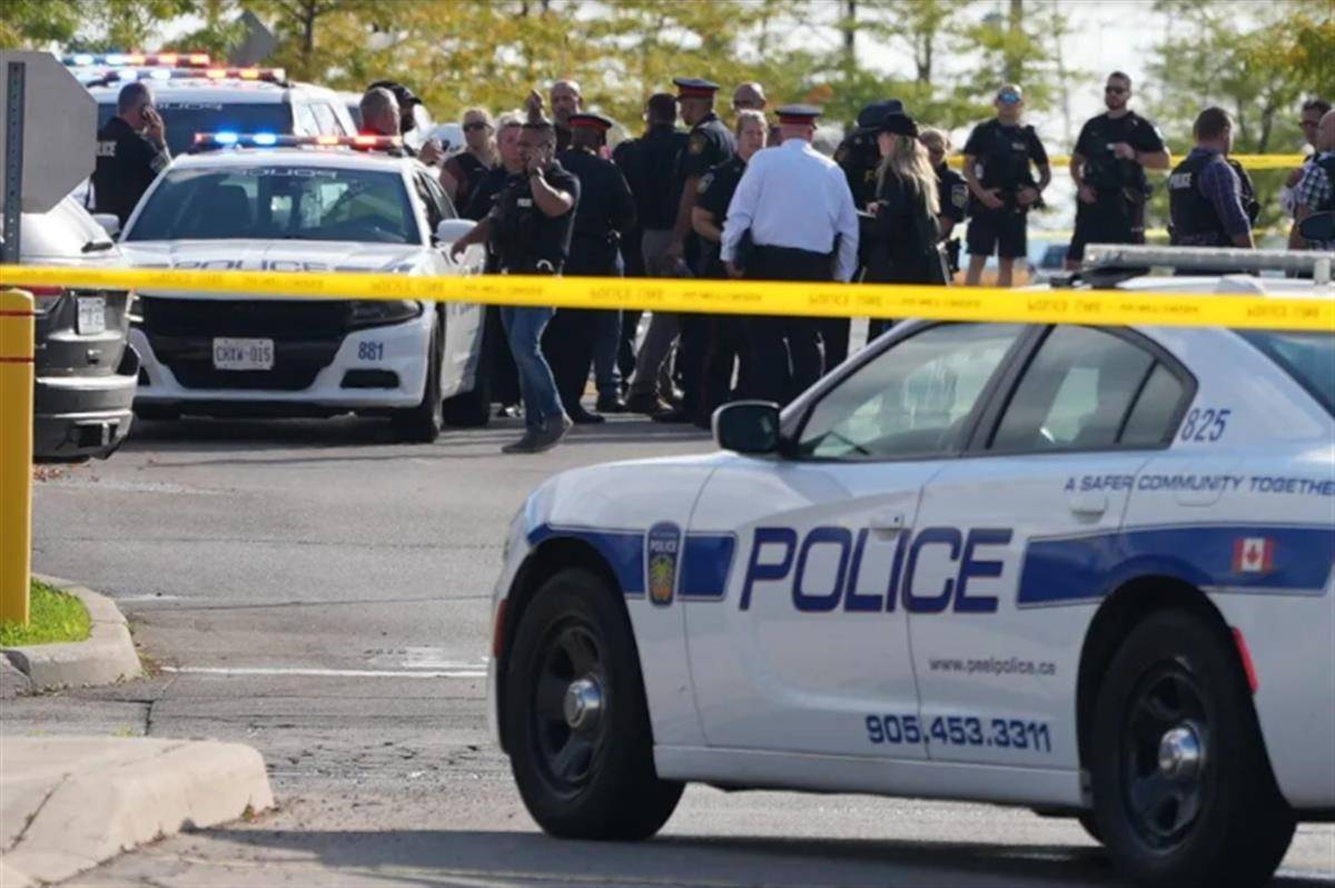 加拿大安大略省连发两起枪击事件，已致2死3伤，一名警察午休时被枪杀_米尔顿_西沙_嫌疑人