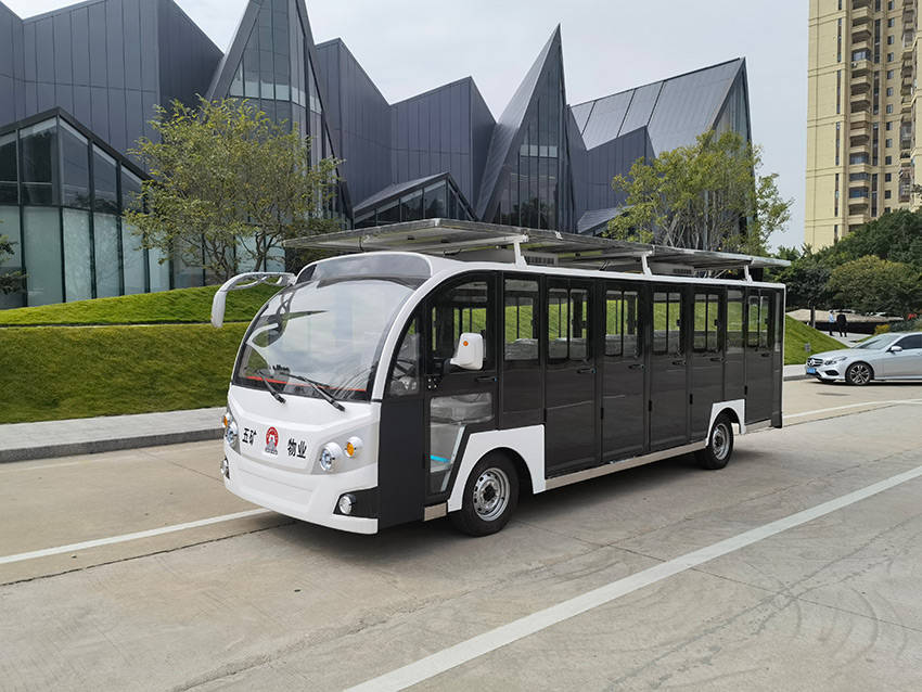 完善景区交通设施,广州四轮电动车生产厂家提供旅游电动观光车定制