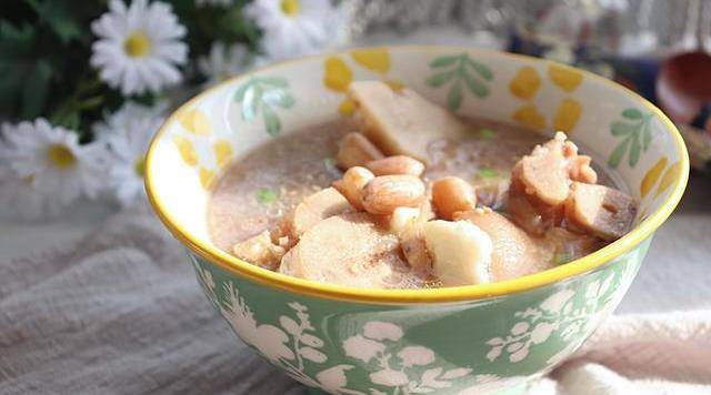 芋头花生猪脚汤|胶原满满的超满足,而且做法也很是简单的哟_料酒_葱花