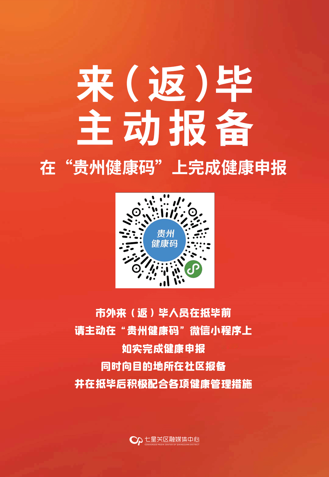贵州健康行程码二维码图片