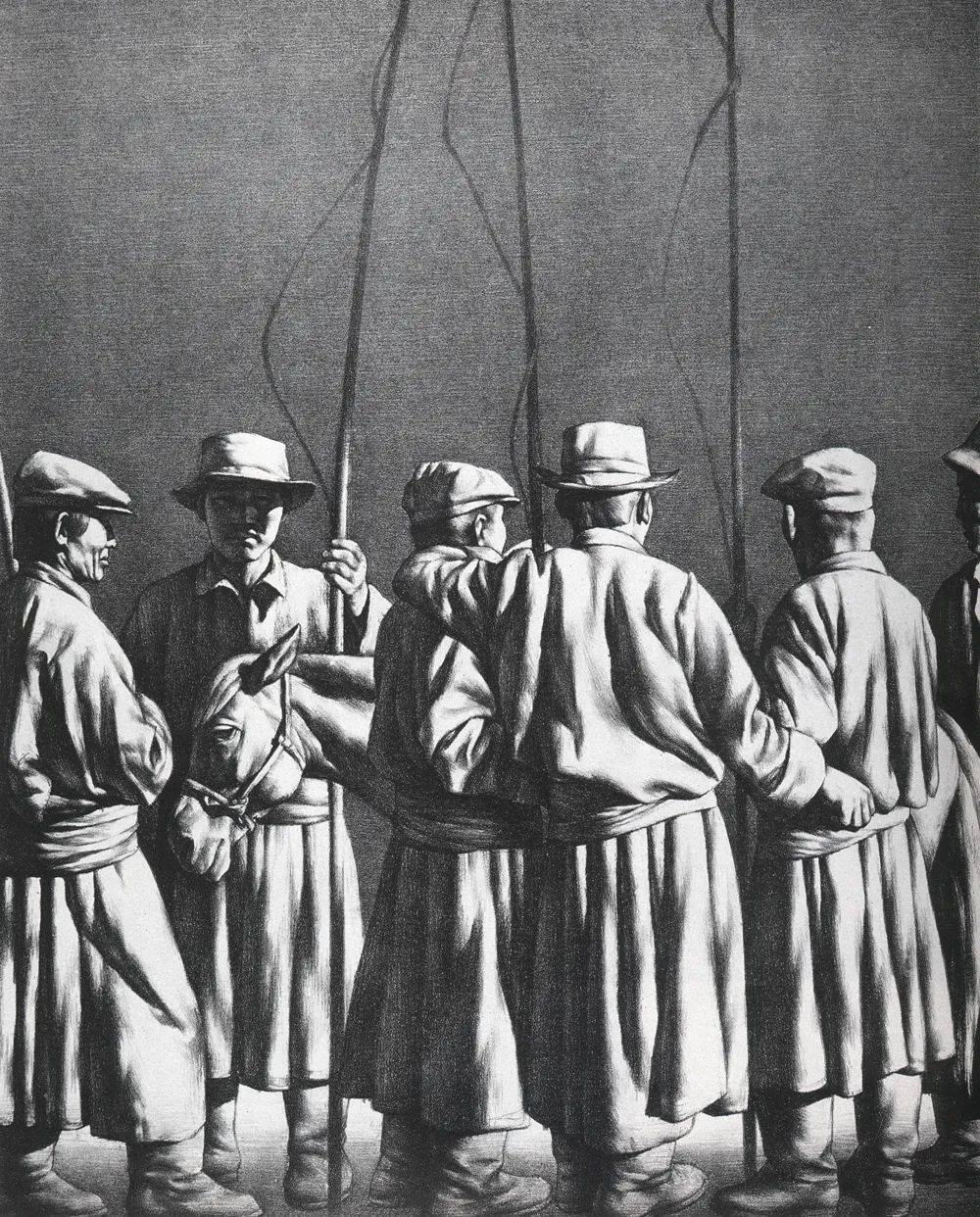 苏新平老师版画作品_cm_艺术_毕业