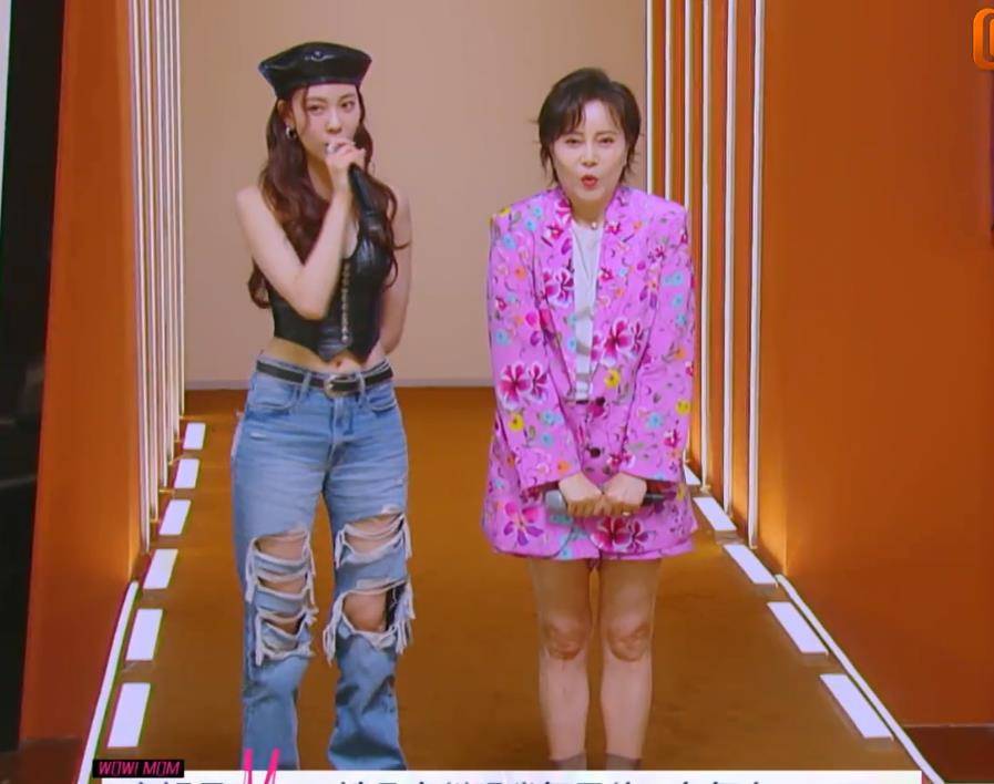 宋妍霏妈妈颜值气质不输女儿,舞蹈更不简单,和金星还是同学_明星_节目