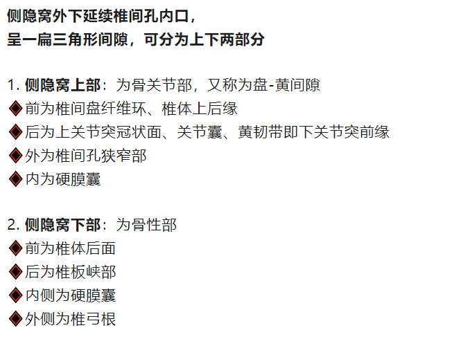 侧隐窝详细解剖来了!原来是这个东东!_关节_腰椎_全网