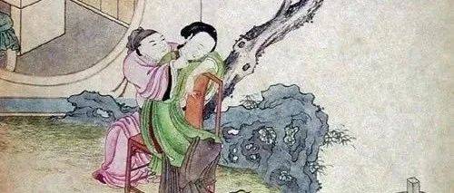 《春宫图》中的书法,古人思想真开放!_唐伯虎_唐寅_山水