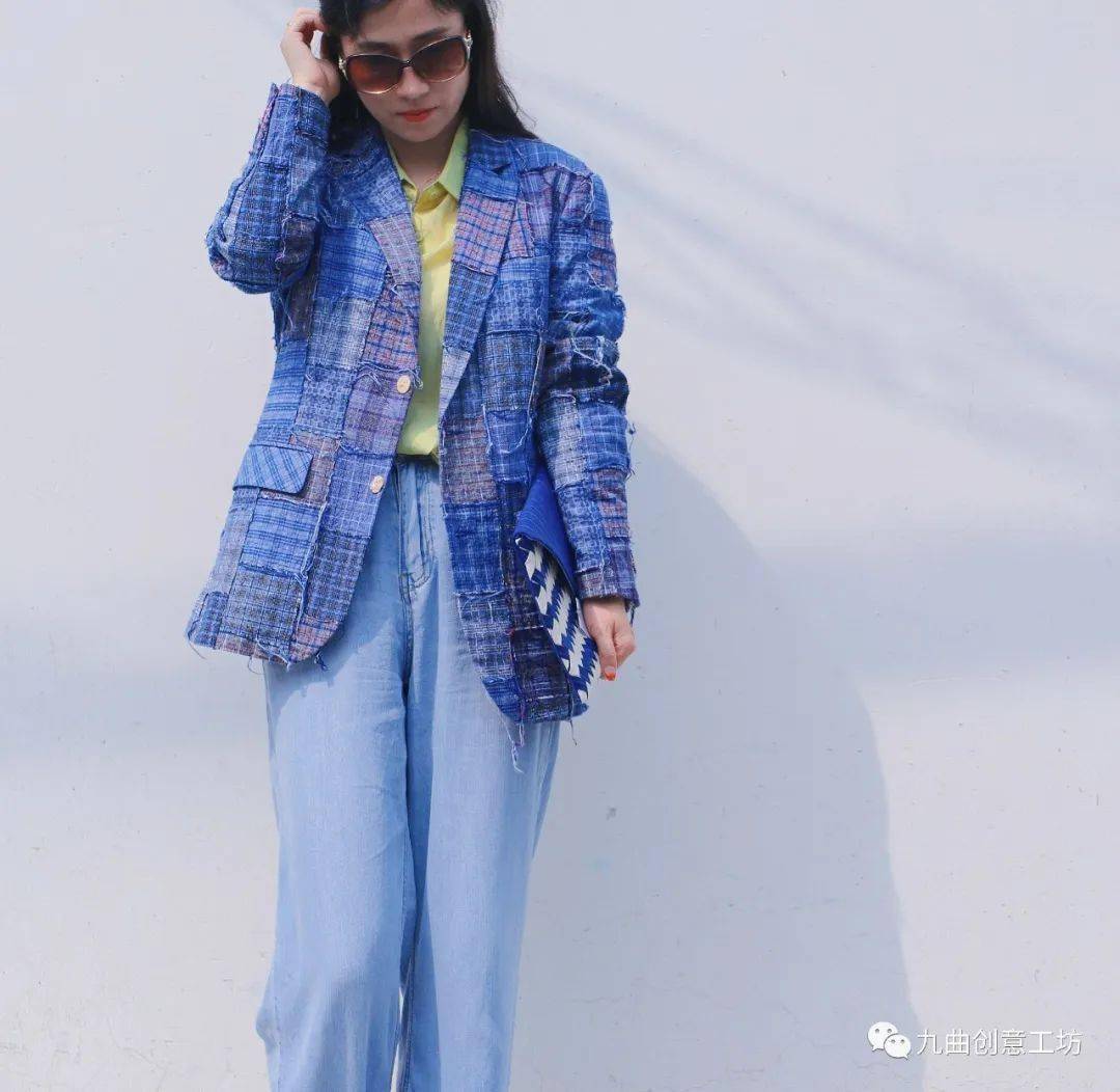 我是穿松江布长大的,小时候家境的清贫,新衣服是要等到新年才可以穿的