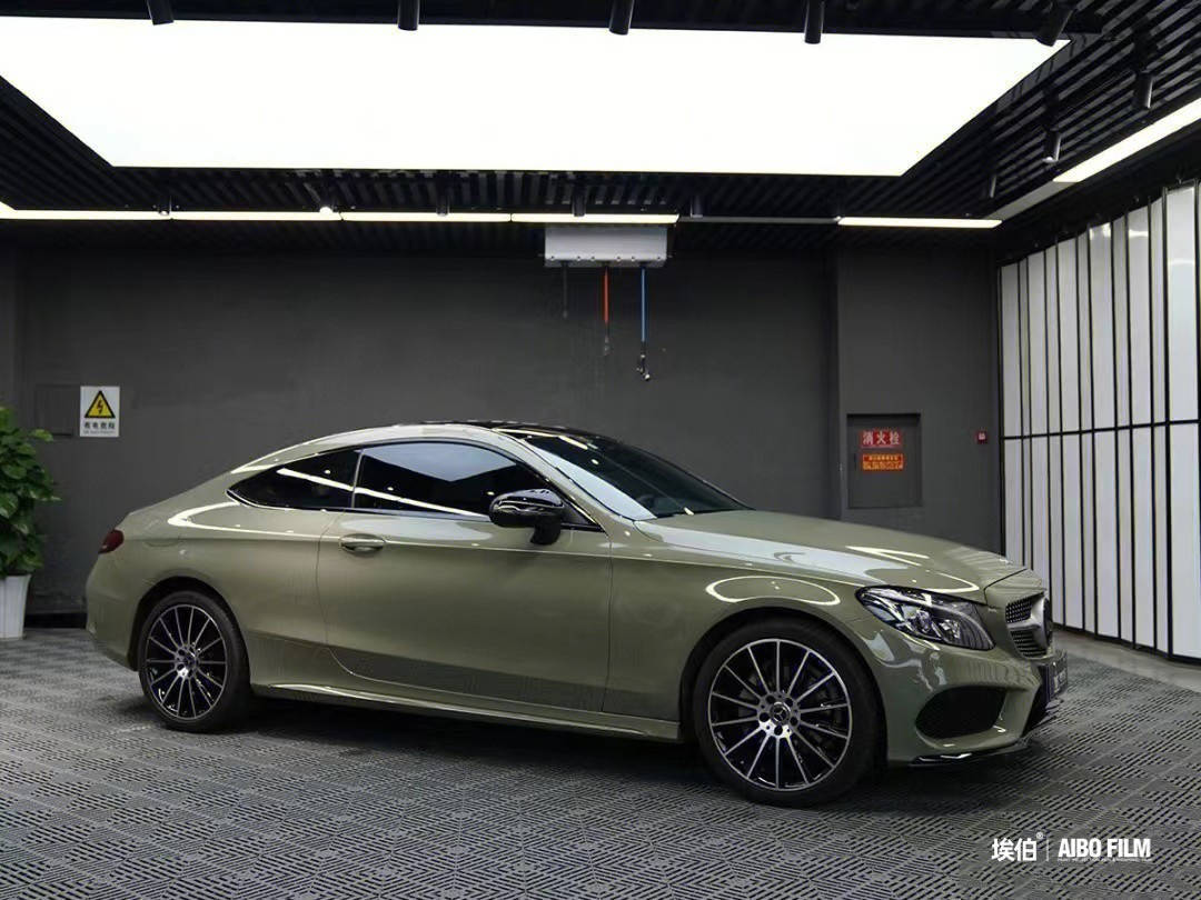 埃伯改色膜pet水晶卡其绿-奔驰,清晰透亮,个性耐看_搜狐汽车_搜狐网