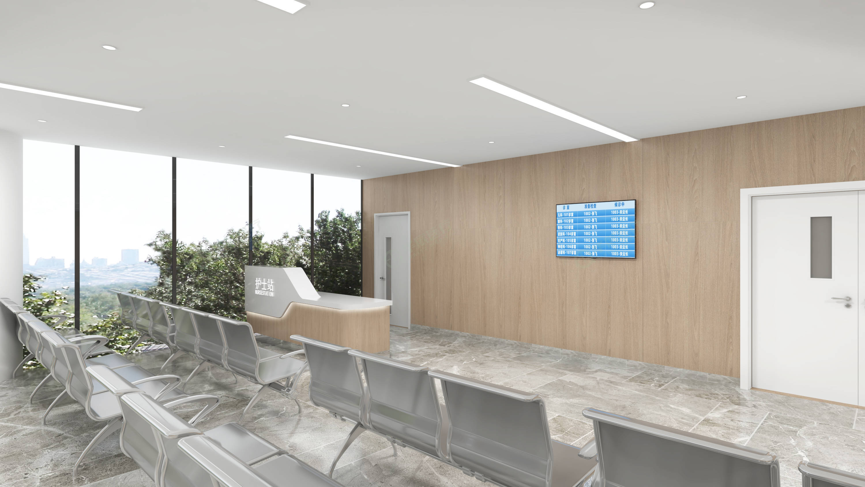 新型医院等候椅特点介绍_排椅_设计_空间