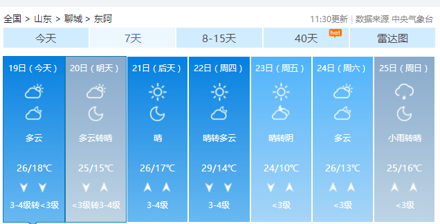 天气预报30天查询东阿_(天气预报前30天查询百度)