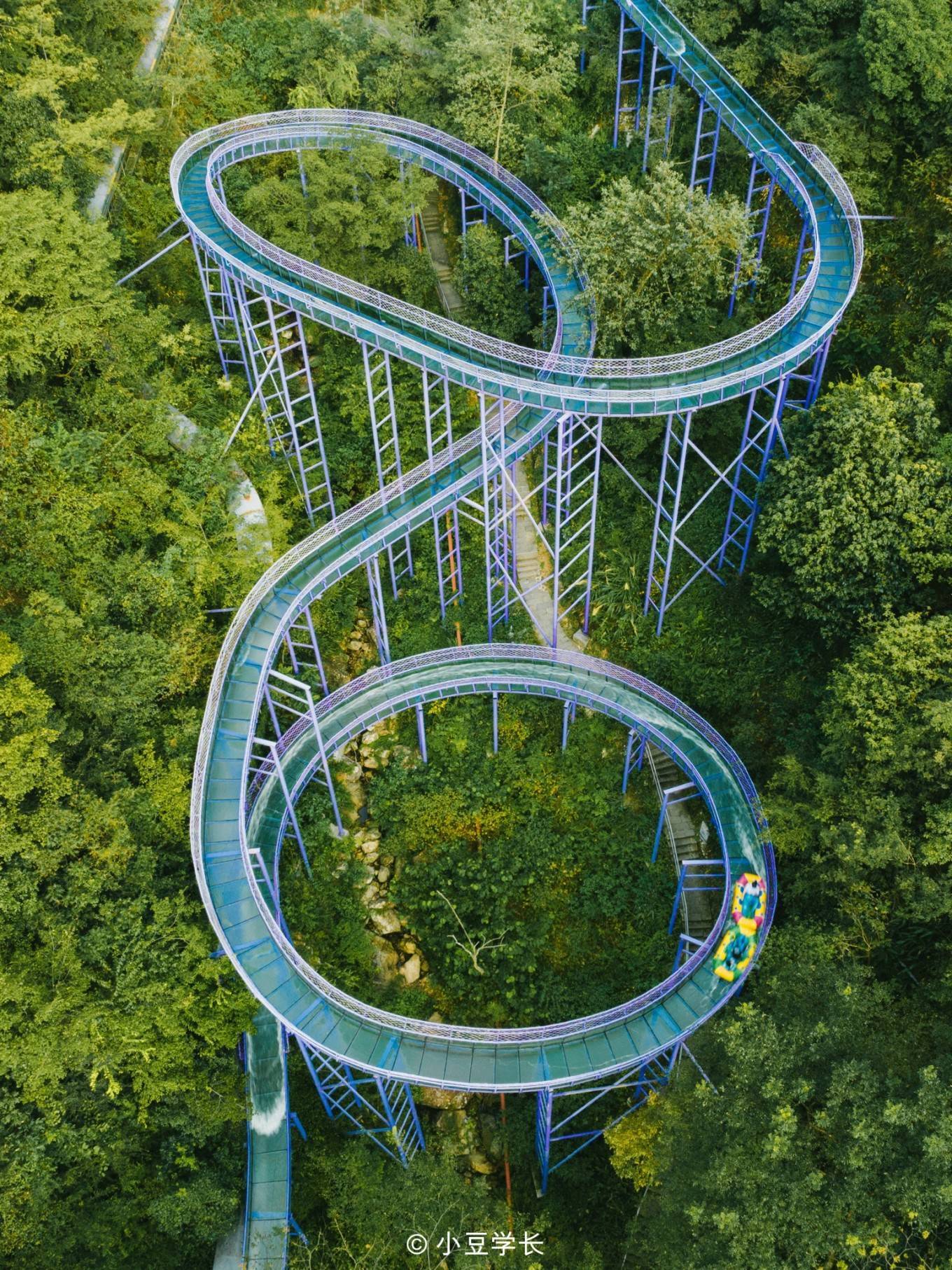桐庐天子地游玩全攻略 | 国内最长带状高空玻璃漂流!_景区_紫色_世界