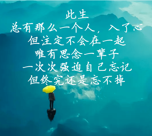 感情一旦入了心,便是一生的牵挂_人海_时间_结局