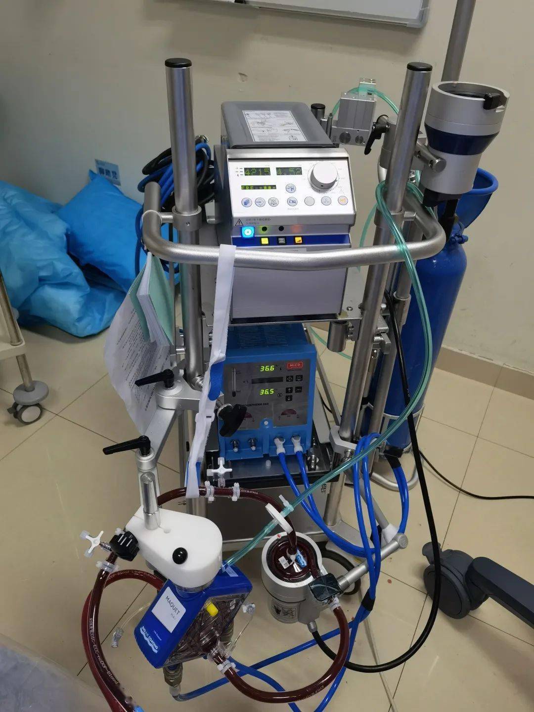 ecmo再度出击,市第一人民医院成功救治一名心脏骤停患者_重症_医学科