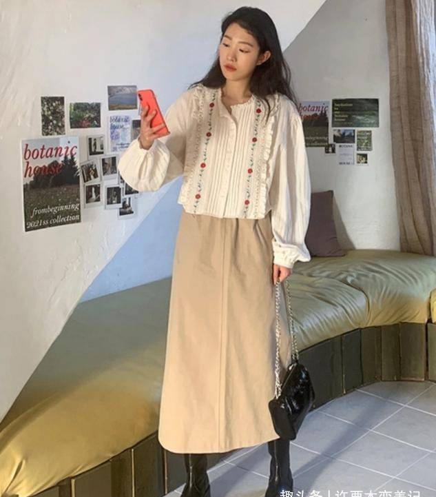 今年流行的是"奶油杏",温柔显白很适合黄皮_颜色_女性_风格