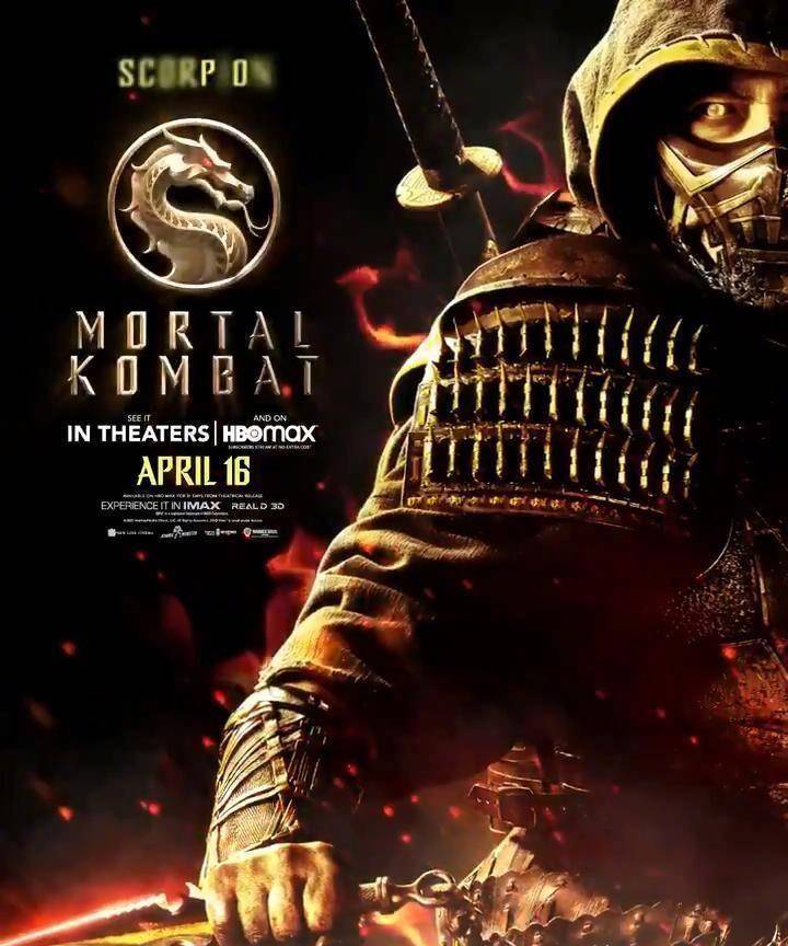 《真人快打》电影公布新海报 蝎子,绝对零度c位对立_cole_hbomax