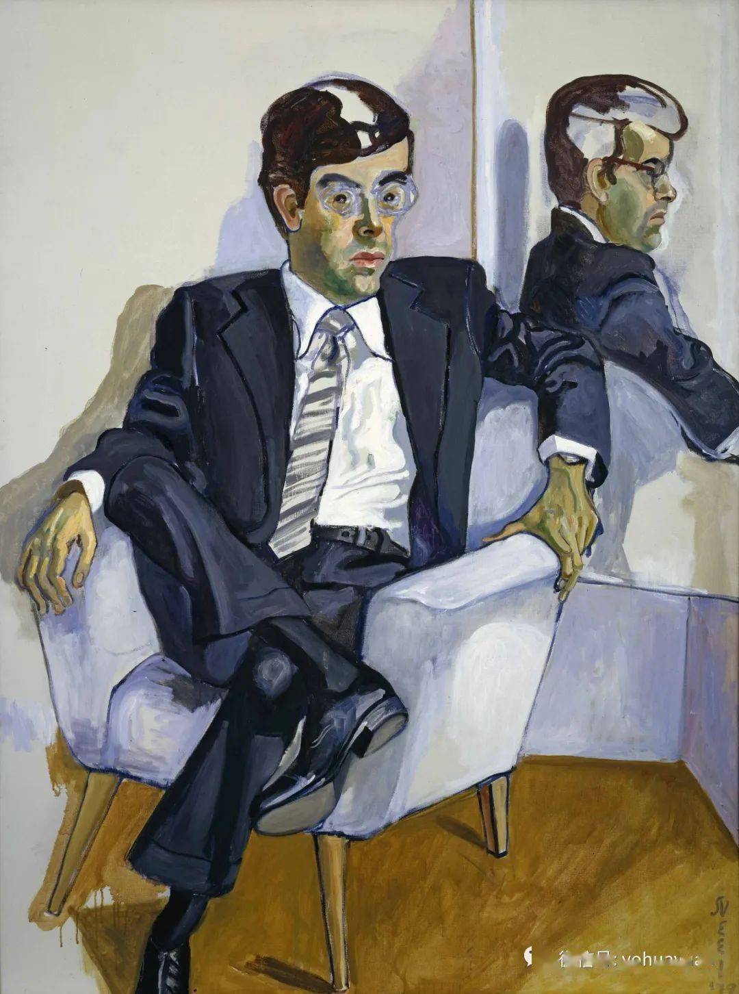 油画欣赏——alice·neel