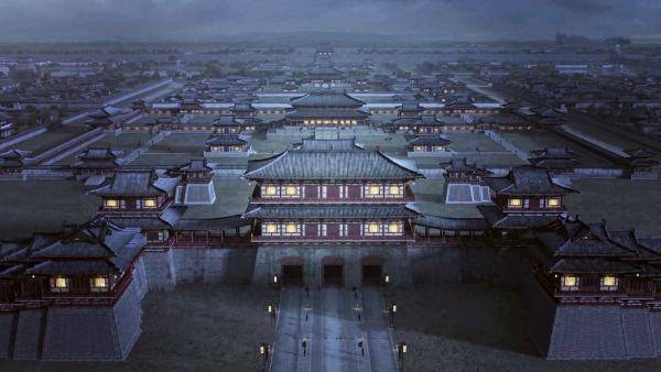 分别是太极宫(西安),紫微城(洛阳),大明宫(西安),上阳宫(洛阳),兴庆宫