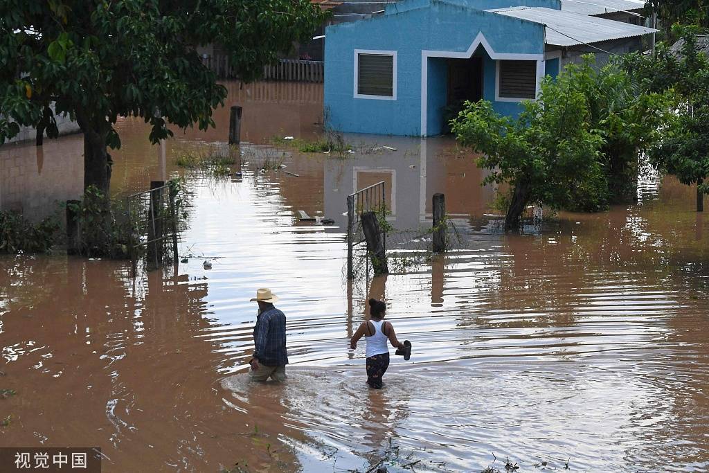 洪都拉斯遭遇洪灾 造成至少13人死亡_暴雨_埃尔_普罗格雷索