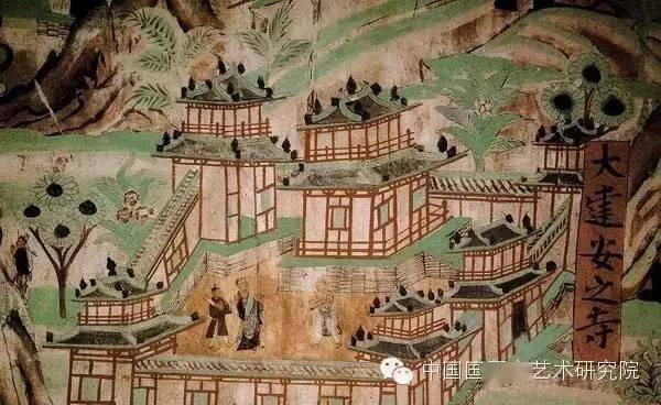 营造视野:美轮美奂,古画中的唐代建筑!_壁画_宫阙_城楼