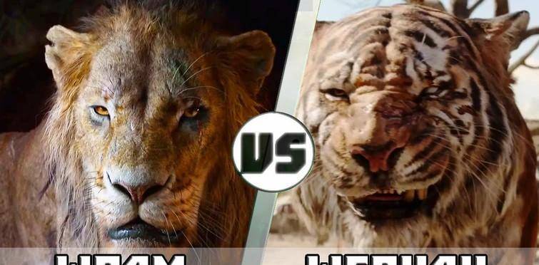 刀疤vs谢利可汗,如果这两个大坏蛋正面硬肛,谁会笑到最后呢?