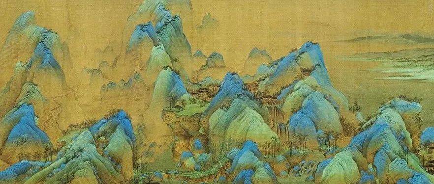 穿越千载 只此青绿——透过名家笔墨细读青绿山水画的传承与发扬_色彩_审美_江山